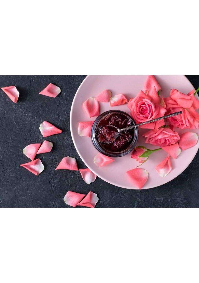 Gumbaz Himalayan Gulkand Jar Pack ( Rose Petal Jam ) | Made With Mishri & Crystal Sugar (400 G, Of 2) - Indya