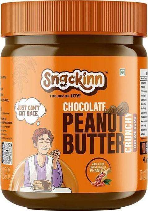 Snackinn Peanut Butter Chocolate Crunchy (500 G)