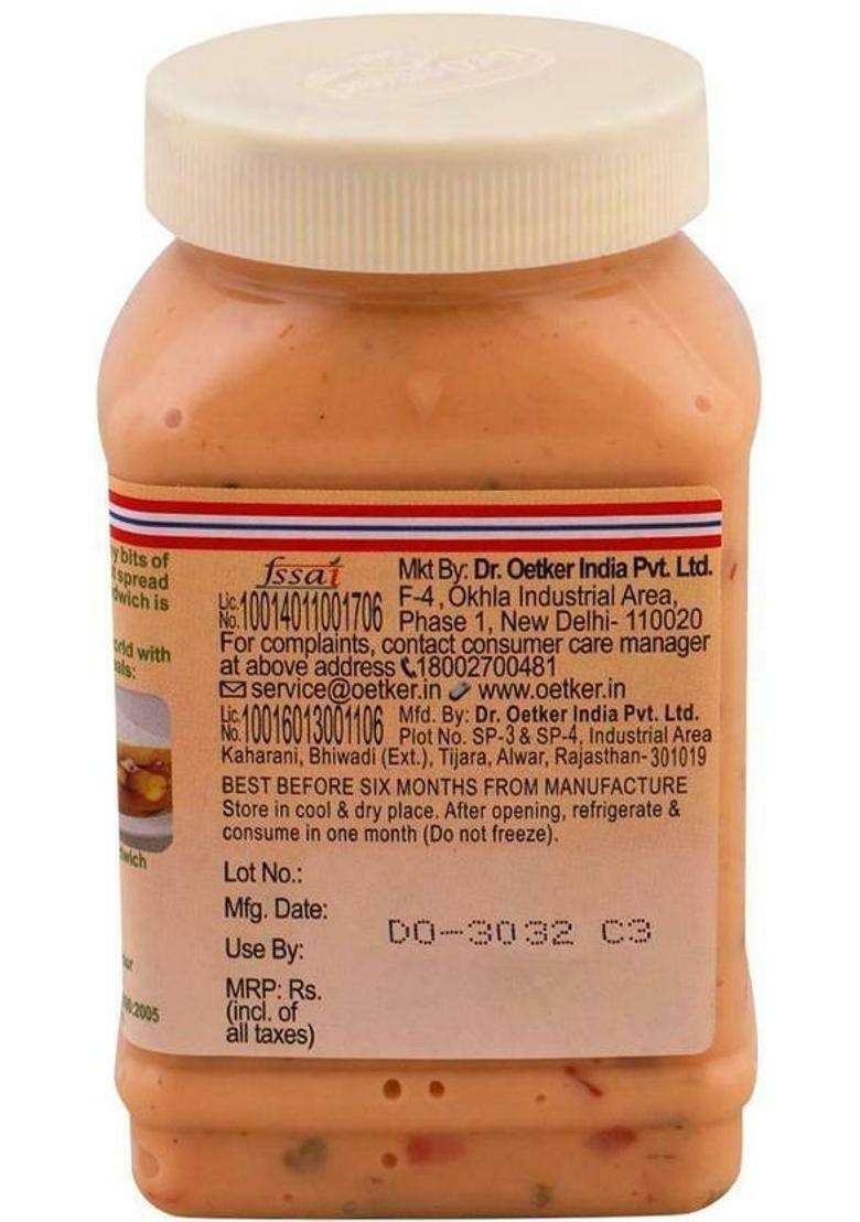 Fun Food Thousand Island Sandwich Spread, (250 G) - Indya