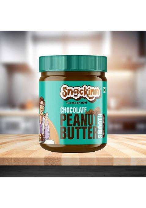 Snackinn Chocolate Peanut Butter Smooth High Protein Fitness Snack (250 G)