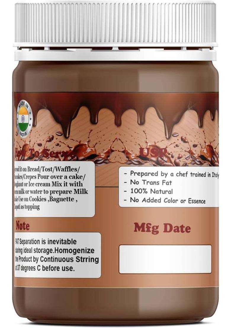 Red Cliff Coffee Mocha Spread + Crunchy Cookies | Combo Pack Of 2 (350Gx2 |) (700 G, 2) - Indya