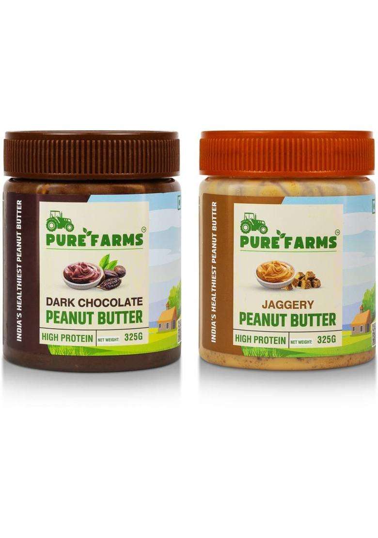 Pure Farms Chocolate + Jaggery (650 G, Pack Of 2) - Indya