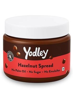 Yodley Chocolate Hazelnut Spread | No Refined Sugar, High In Protein & Fiber (300 G)