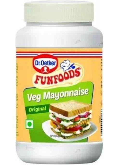 Funfoods By Dr. Oetker Veg Mayonnaise Original Foods 250 G (250 G)