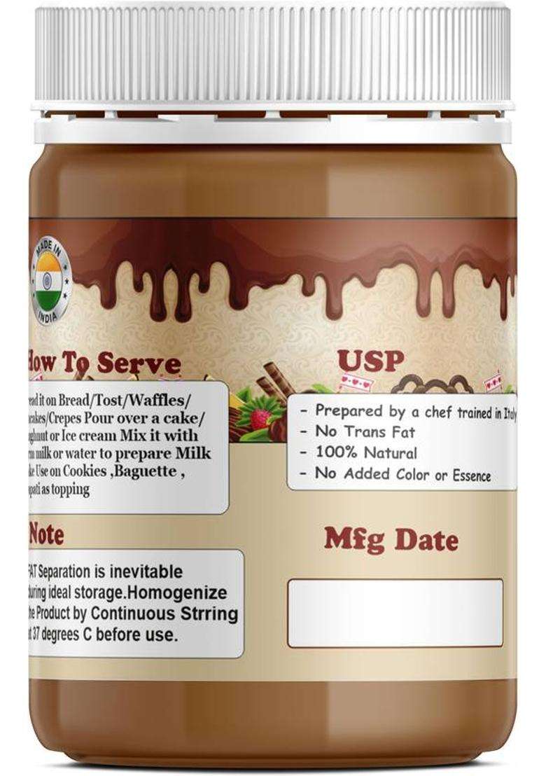 Red Cliff Coffee Mocha Spread + Milk Chocolate | Combo Pack Of 2 350Gx2 |) (700 G, 2) - Indya