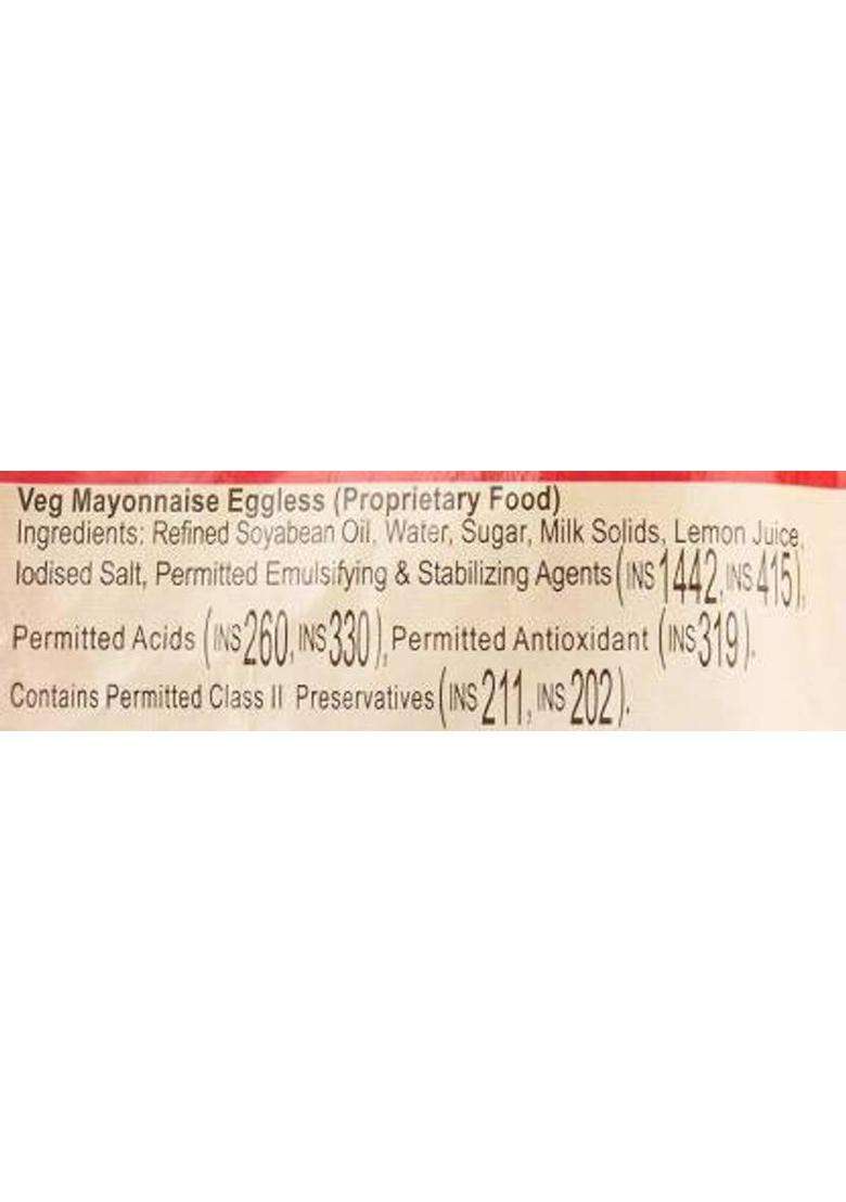 Fun Food Veg Mayonnaise (400 G) - Indya