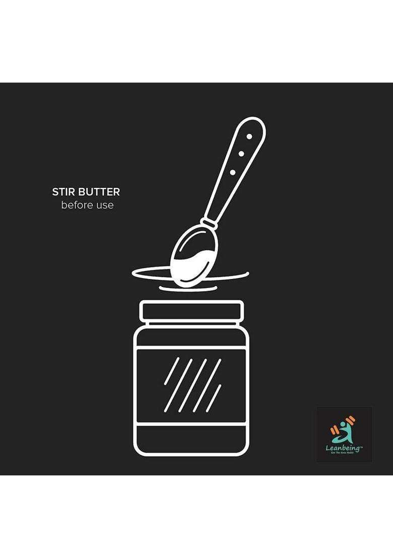 Leanbeing Hazelnut Butter Unsweetened, 200 Gm (No Added Sugar, Vegan, High Protein, Keto Friendly)|Handmade Luxury (200 G) - Indya