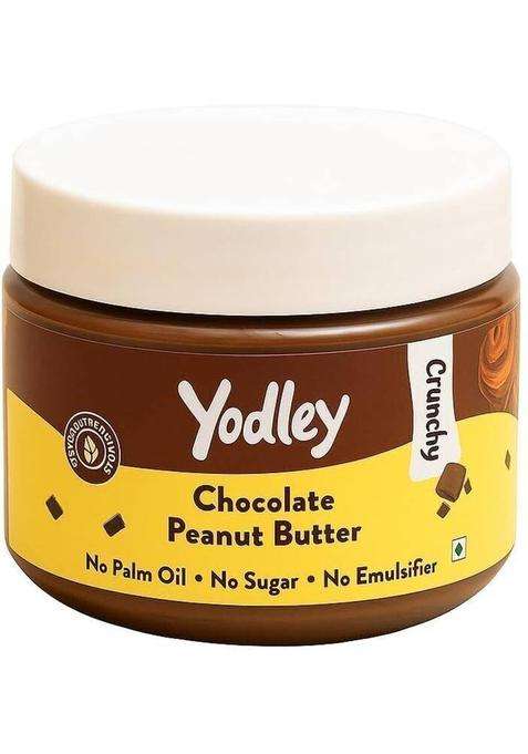 Yodley Chocolate Peanut Butter | High Protein, No Sugar Natural Healthy Spread (300 G)