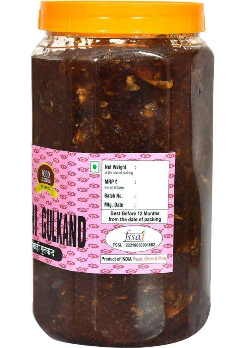 Food Essential Shahi Gulkand (Rose Petal Jam) (250 G) - Indya