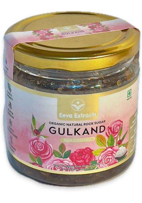 Eeva Extracts Pure Mishri Gulkand,Sun-Cooked,Rich In Minerals & Antioxidant,400 Gm (400 G)
