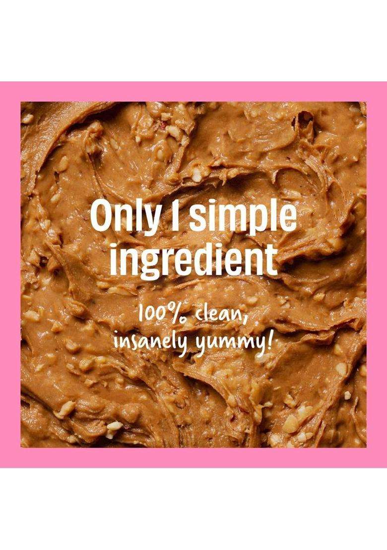 The Whole Truth Unsweetened Peanut Butter-Crunchy | No Added Sugar High Protein (325 G) - Indya