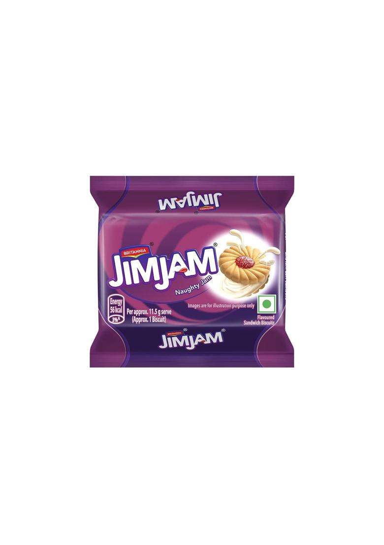 Britannia Treat Jim Jam Biscuits, 138G - Indya