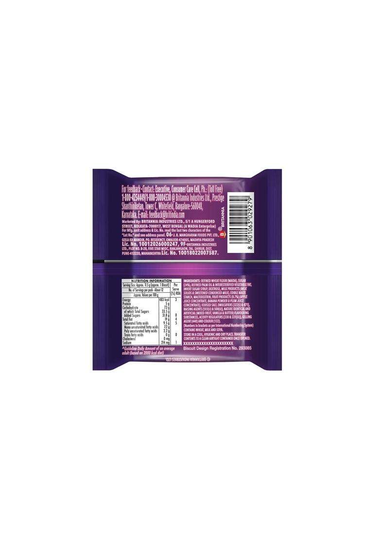 Britannia Treat Jim Jam Biscuits, 138G - Indya