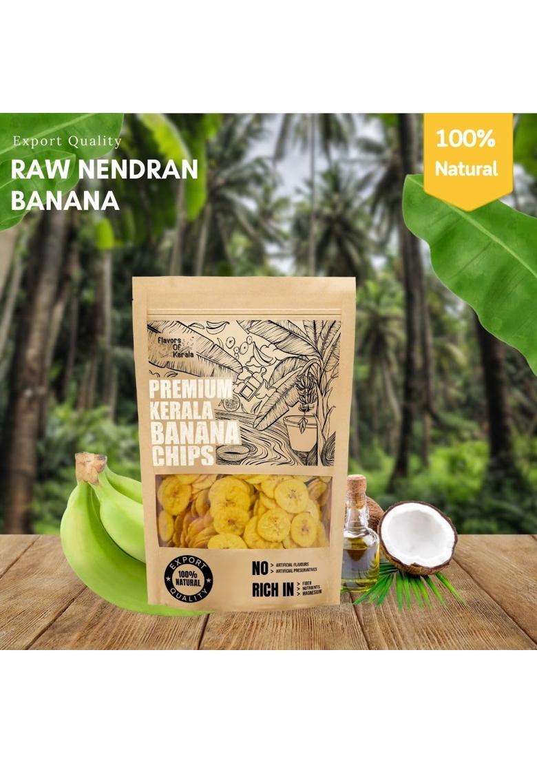 Flavors Of Kerala (Fok) Combo Banana Chips In Coconut Oil - 150 Grams | Jackfruit Tapioca 100 - Indya