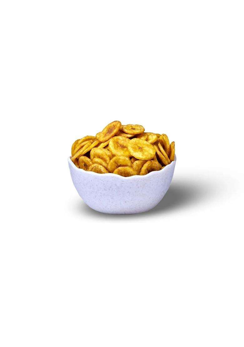 Indiansnackhouse Nagercoil Nendran Chips 125G (Original Style Pepper & Salt) (Pack Of 2) - Indya