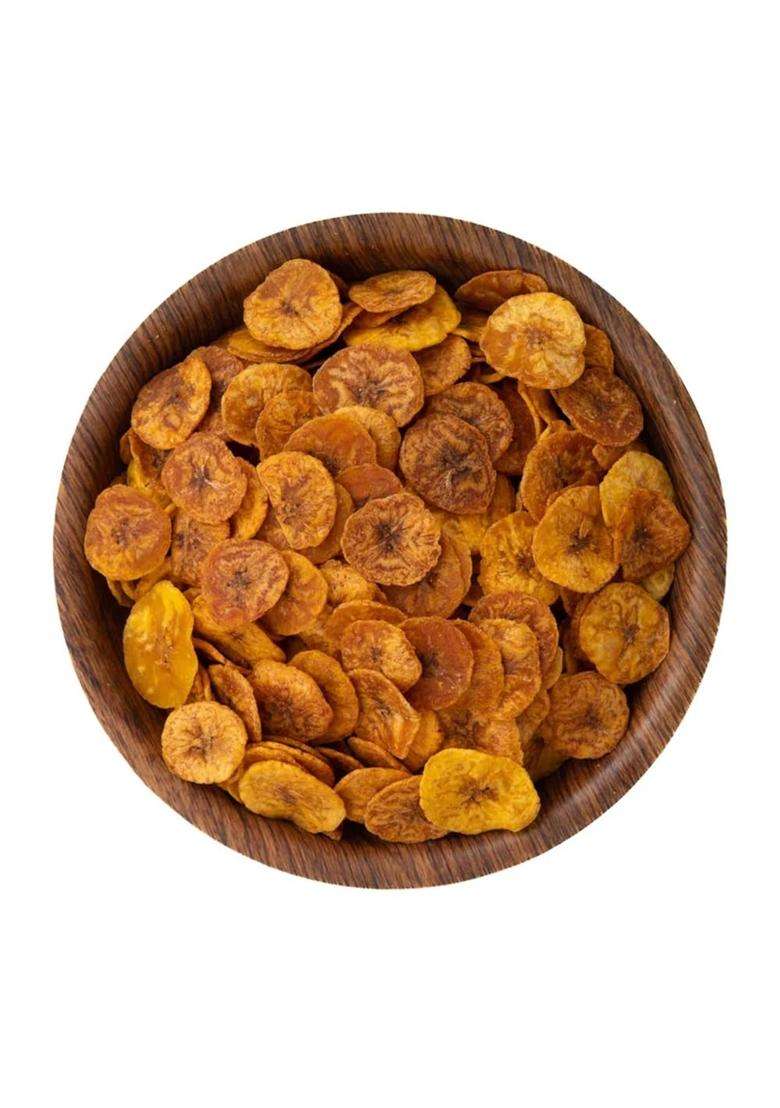 Pink Delight Kerala Banana Chips, Healthy Snack, Original Style, 180G Pack - Indya