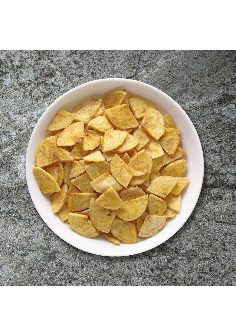 Kalpathystore Premium Kerala Banana Chips Four Cuts In Coconut Oil | Sadya Style (150 Gm) - Indya
