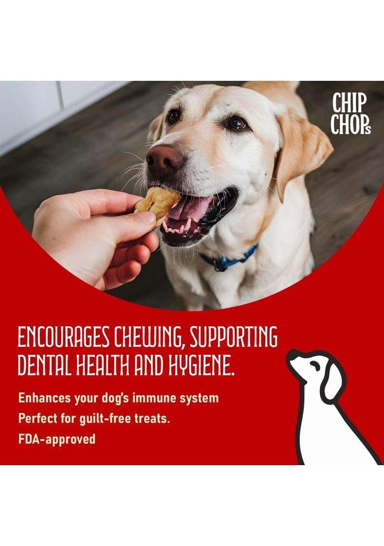 Chip Chops Banana Chicken Dog Snacks, Soft & Tasty Treats For Training And Rewards, Easily Digestible Pet Snacks All Breeds Ages, 70 G Each (Pack Of 2) - Indya