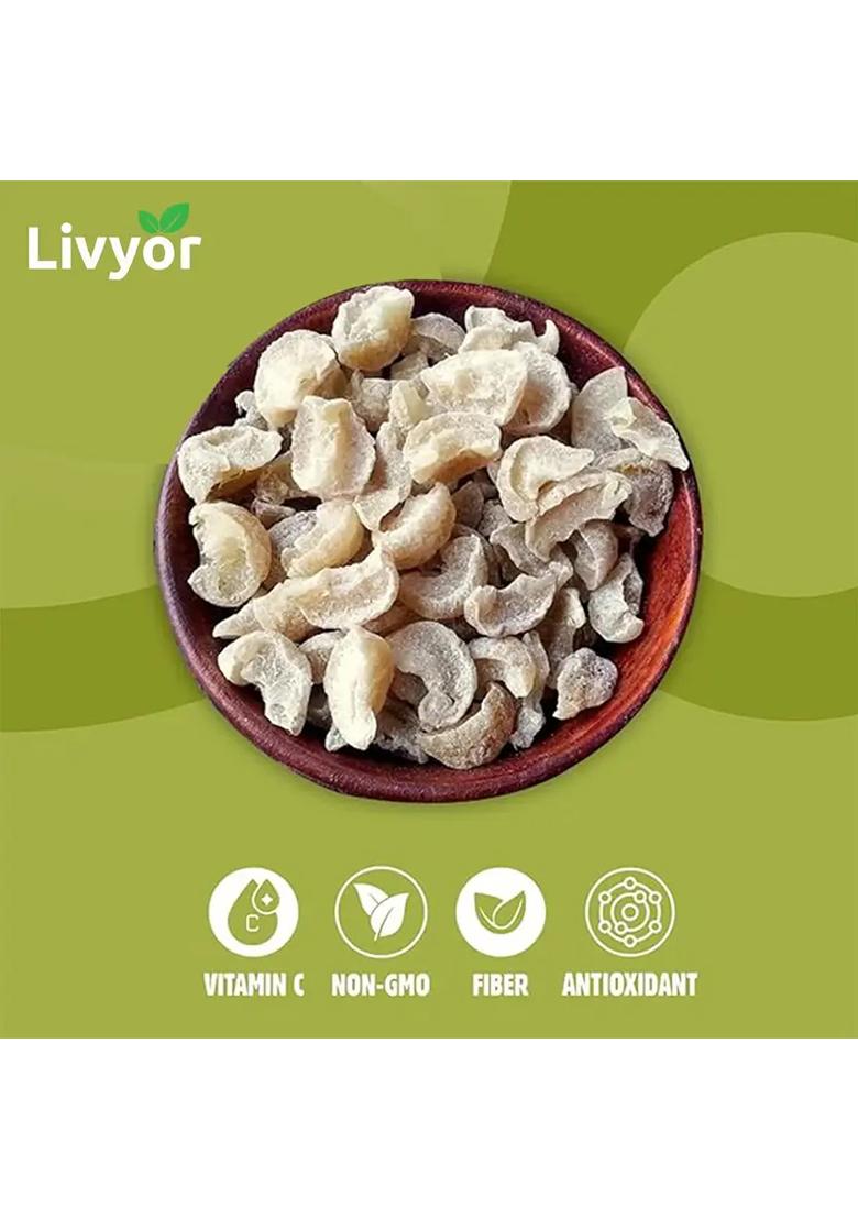 Livyor Dried Amla Candy | Awla Indian Dry Gooseberry (400 G) - Indya