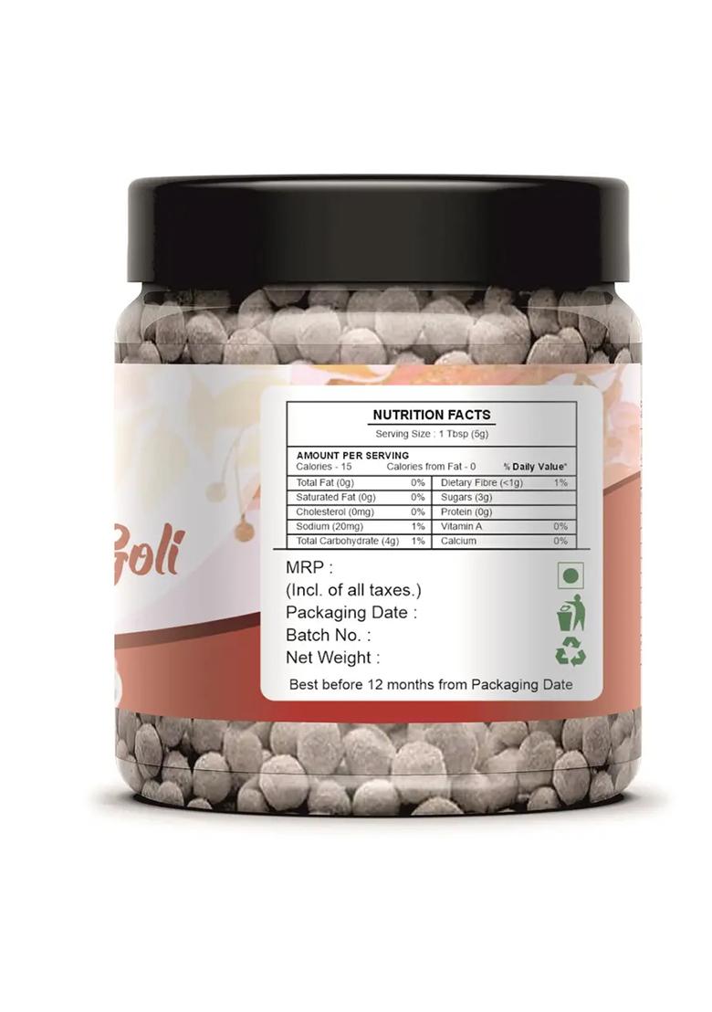 Ks Harvest Anardana Goli 250G | Pomegranate Candy Natural Digestive & Mouth Freshener Sweet Spicy (250 G) - Indya