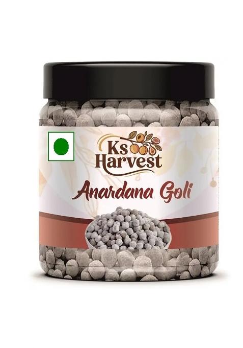Ks Harvest Anardana Goli 250G | Pomegranate Candy Natural Digestive & Mouth Freshener Sweet Spicy (250 G)