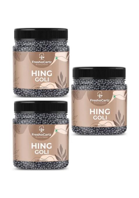 Freshocartz Digestive Hing Goli | Pachak Churan Churna Asafoetida Tablet |Mukhwas Flavoured Candy (3 X 400 G)