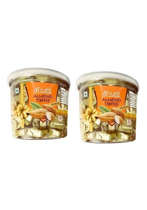 4Fruitz Premium Almond Toffee Jar E-38 (2 X 200 G)