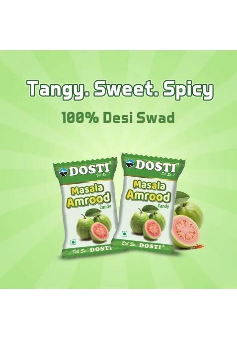 Snowpeak Dosti Masala Amrood Guava Candy (3 X 90 Pieces)