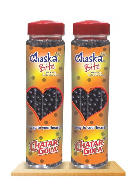 Chaska Bite Chatar Gola Combo Pack ( 2 X 250 Gm ) Sweet And Sour Flavor Candy (1 Pieces)