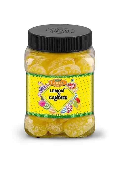 Lemor Lemon Candies (330 Gms, 2 Jars Of 165 Gms Each) | (2 X G) Candy