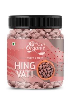 Shree S Organic Hing Vati 200G- Natural Digestive Remedy | Instant Relief From Indigestion & Gas Candy (200 G)