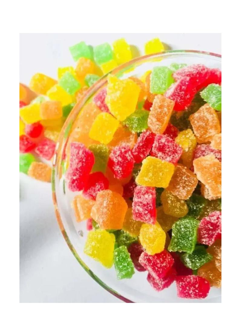Chatokde Jelly Bites | Sugar Coated Candy 250Gm Fruit (250 G) - Indya