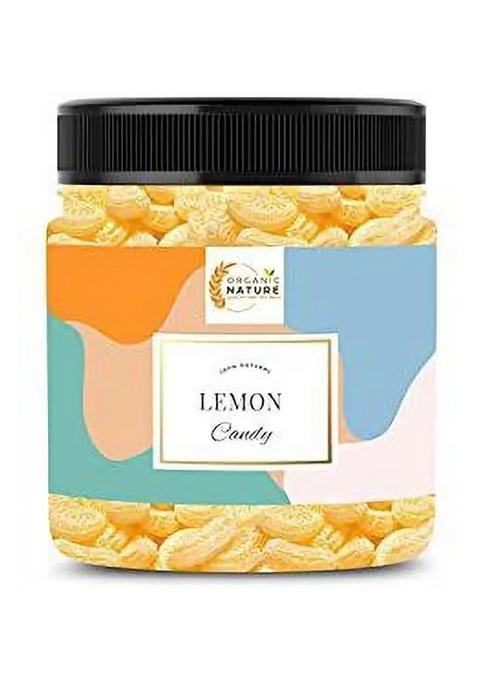 Organic Nature Pecial Flavour Lemon Candy 250 Gram Jar Pack (250 G)