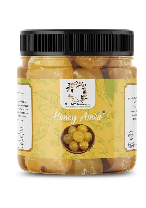 Earthly Resources Honey Amla |Sweet And Tangy Coated In | Rich Vitamin C 240Gm Candy (240 G)