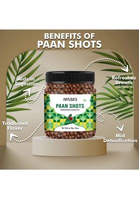 Haribas Paan Shots 300G Instant Pan Flavor Mouth Freshener Mukhwas Powder Candy (300 G)