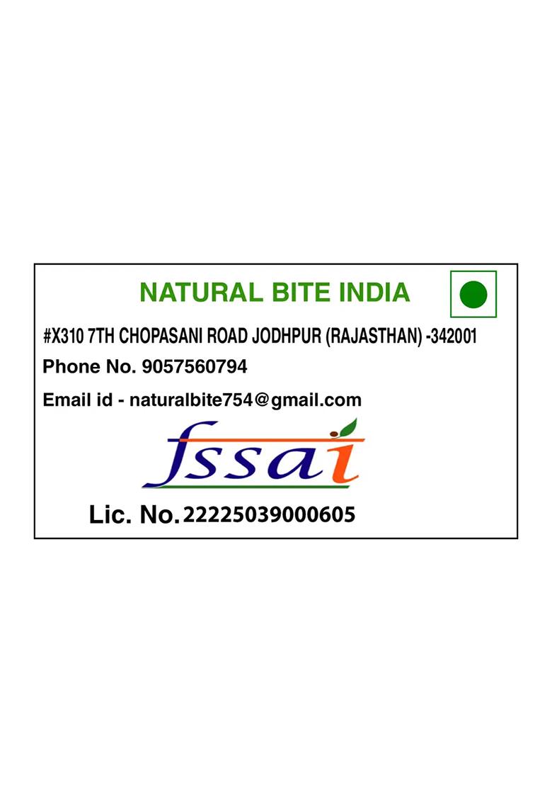 Natural Bite India Gems Candy 400G Chocolate Cotton (400 G) - Indya