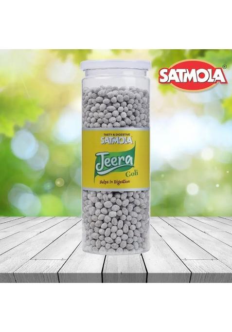 Satmola Digestive Jeera Goli Spicy & Tasty Mouth Freshener Candy Pack Of 3 Cumin Flavor (3 X 220 G)