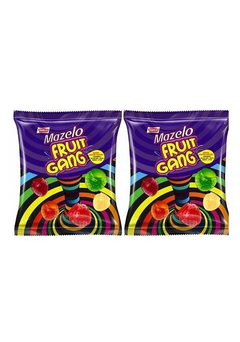 Parle Mazelo Fruit Gang Multi Flavor, Combo Toffee (190 G)