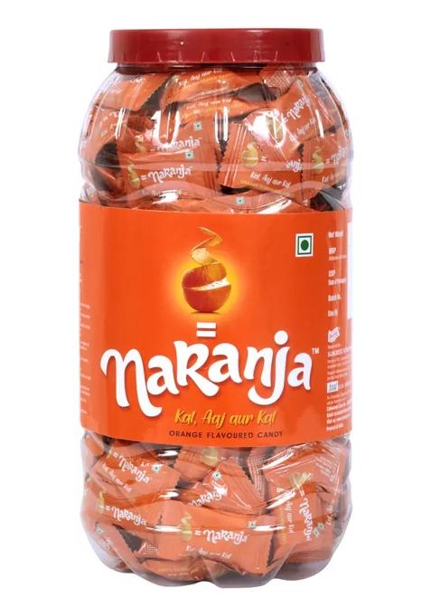 Derby Naranja Orange Flavored Candy | Santra Goli Kal Aaj Aur Birthday Gift (300 Pieces)