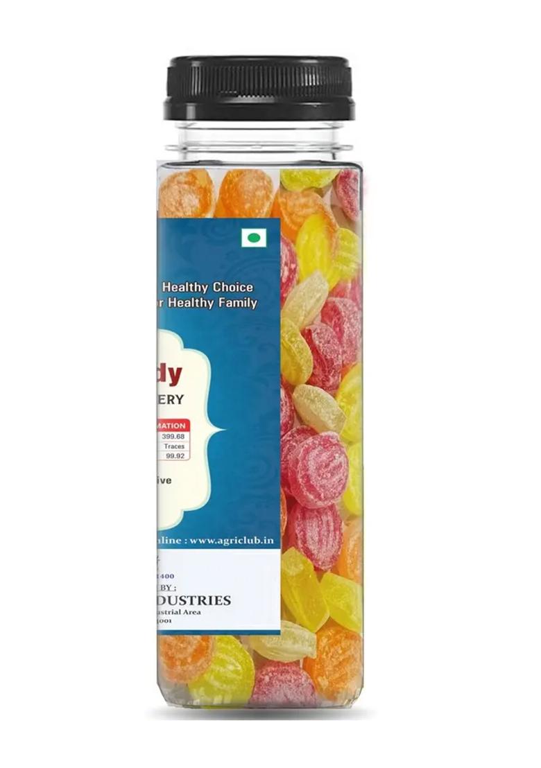 Agri Club Mix Fruit Candy 100Gm (Pack Of 2) Multi-Flavored (2 X 50 G) - Indya