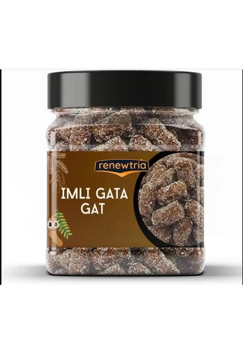 Renewtria Gatagat Imli Candy (Khatta Mitha Swad) (Churan) Jar Pack (200 G)