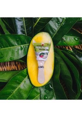 Go Desi Popz Kaccha Aam | Fruit Snacks Sour Candies Lollipop Raw Mango Candy (100 X 1 Pieces)