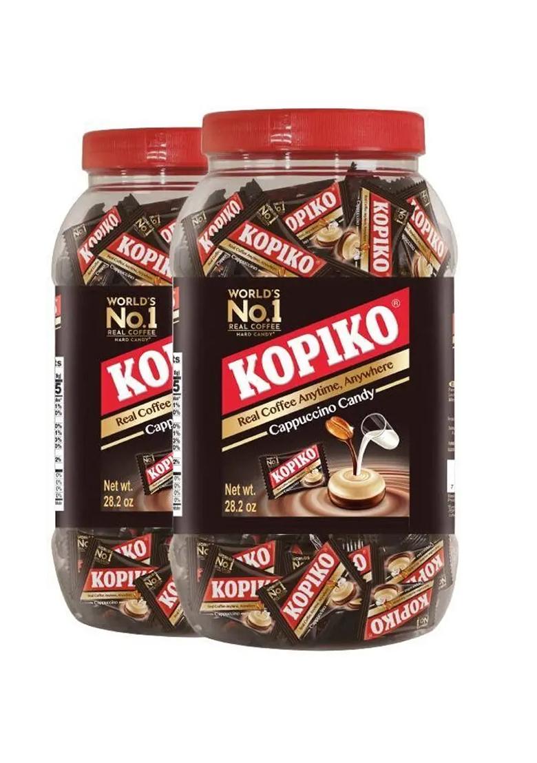 Kopiko Cappuccino Toffee 240(230+10) U Jar 840G Coffee (1 Pieces) - Indya