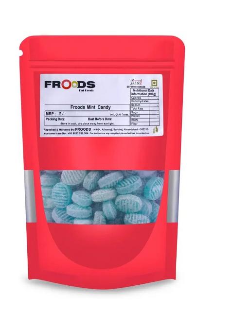Froods Mint Candy, Digestive Candy (250 G)