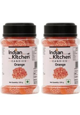 Indian Kitchen Orange Candy (Pack Of 2) (2 X 225 G)