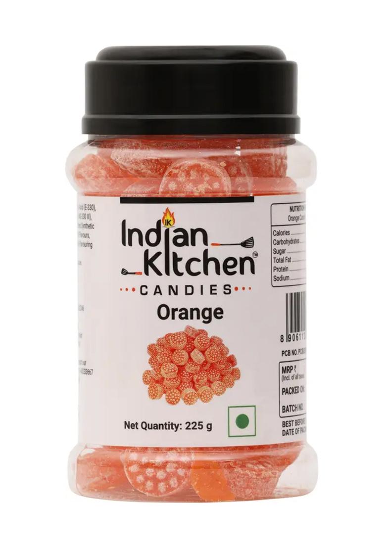 Indian Kitchen Orange Candy (Pack Of 2) (2 X 225 G) - Indya