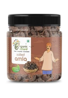 Organic Orchard Chatpata Amla Candy | Sweet Salted & Spicy Dried Gooseberry Fruit Salted, (300 G)