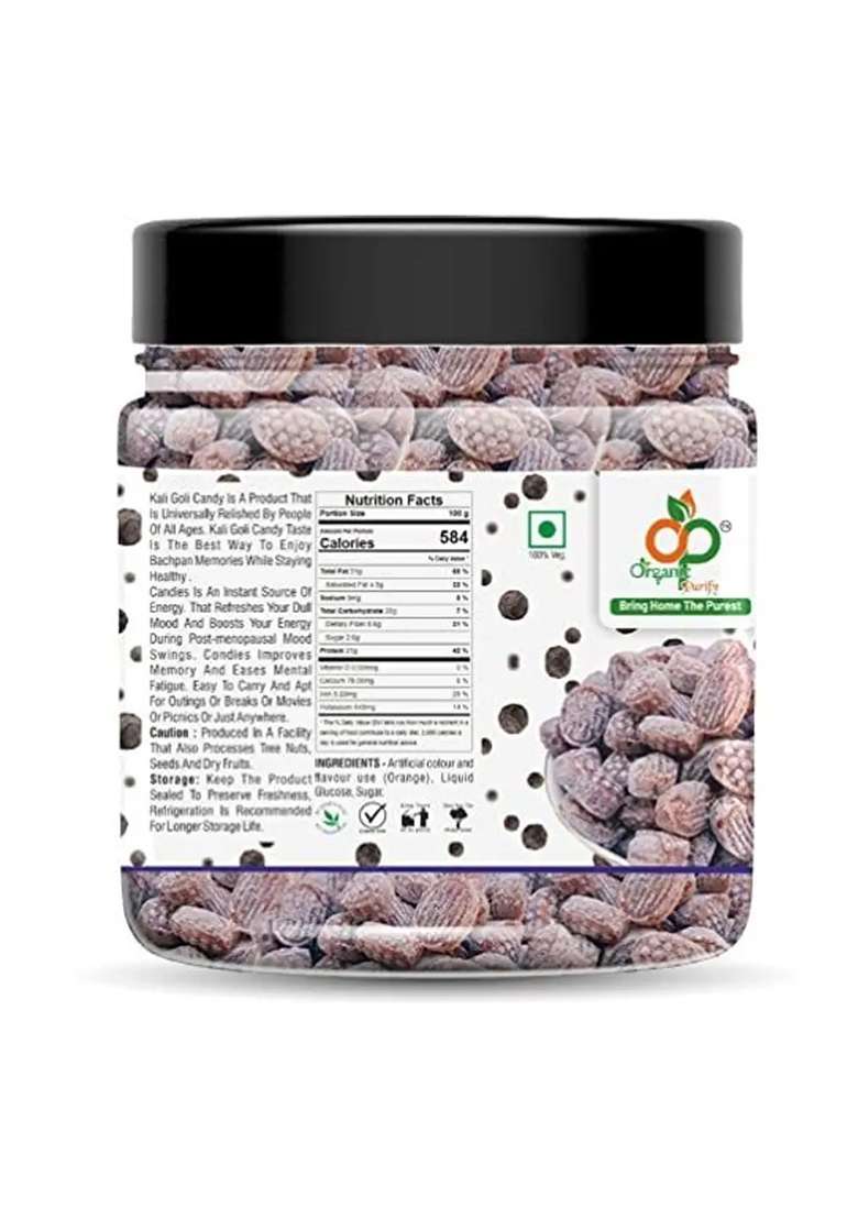 Organic Purify Black Pepper Flavoured Candy|400Gm I Sweet And Juicy Masala Hard Candy (400 G) - Indya
