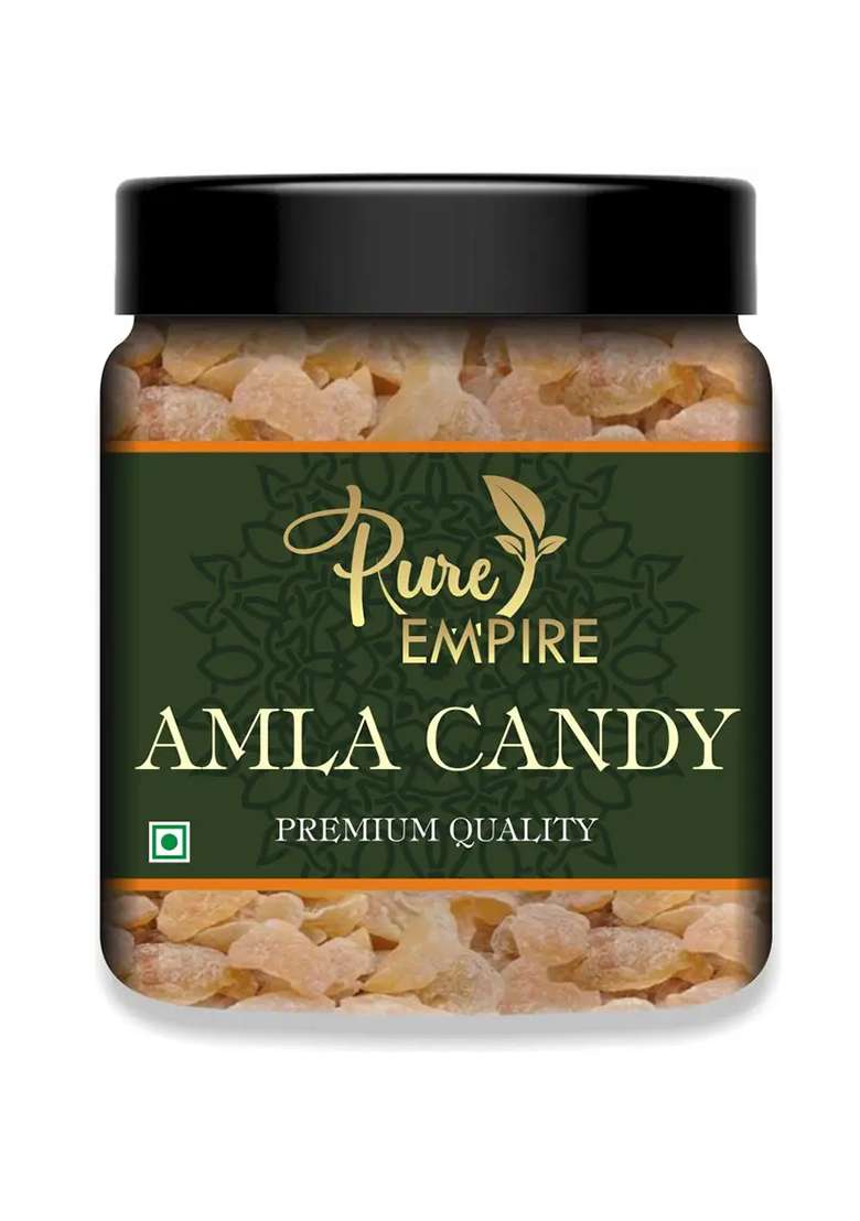 Pure Empire Dried Amla Candy, Organic Dry Indian Fruit Without Added Preservative Candy (250 G) - Indya