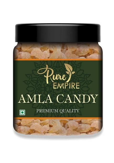 Pure Empire Dried Amla Candy, Organic Dry Indian Fruit Without Added Preservative Candy (250 G)